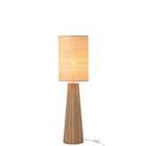 Tafellamp Paraplu Hout Naturel Small - Tafellamp - J-Line - livinglovely.nl