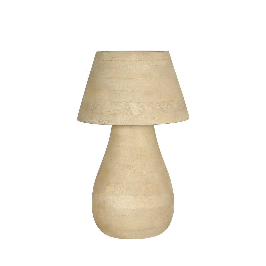 Tafellamp Peake Naturel Mangohout Large PTMD - Tafellamp - PTMD - livinglovely.nl