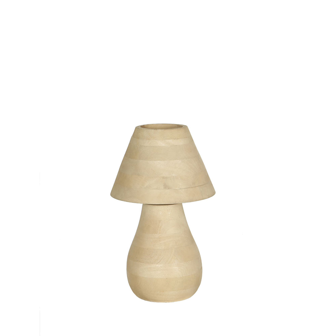 Tafellamp Peake Naturel Mangohout Small PTMD - Tafellamp - PTMD - livinglovely.nl