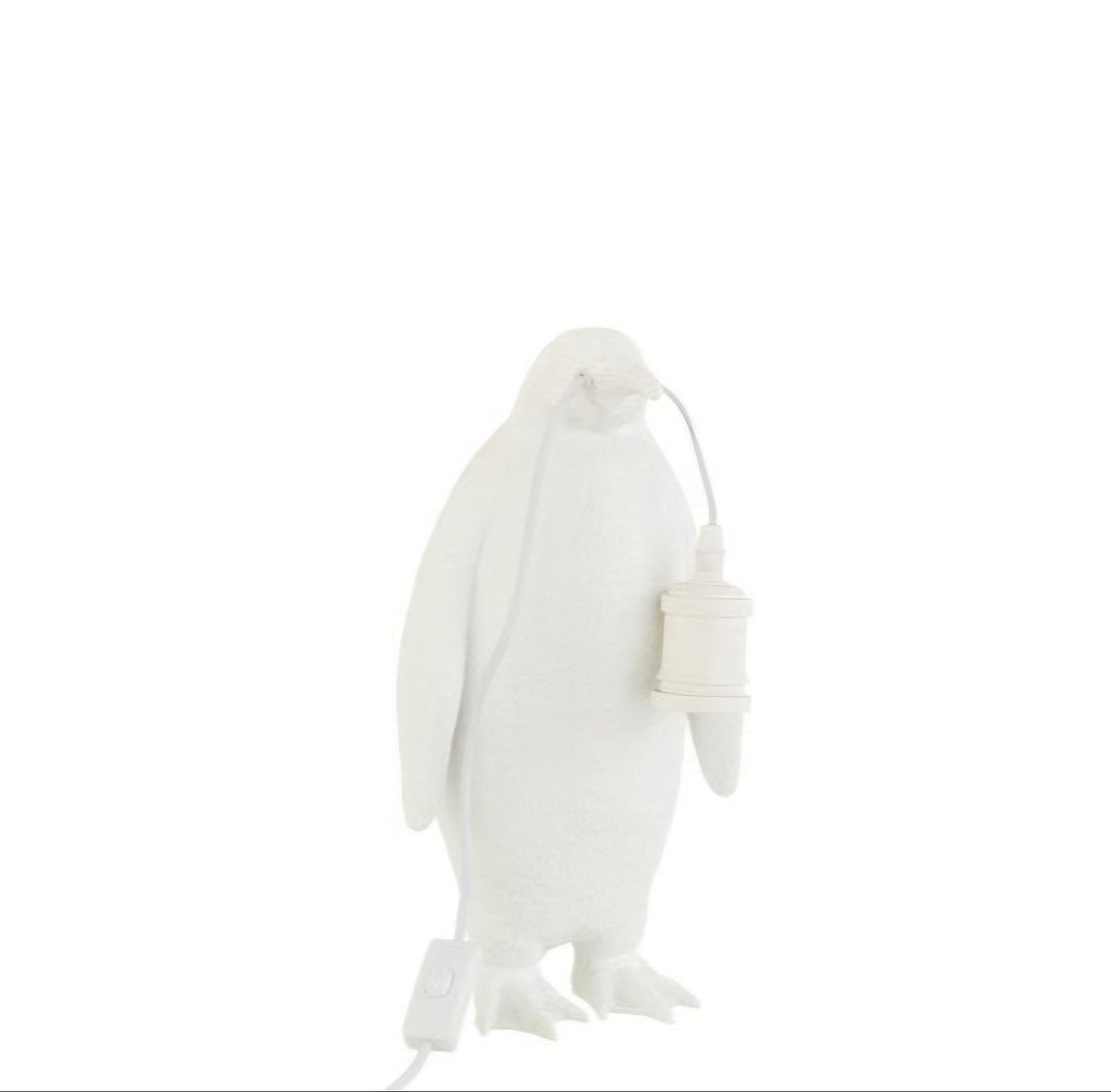 Tafellamp Pinguïn Resine Wit Small J-Line