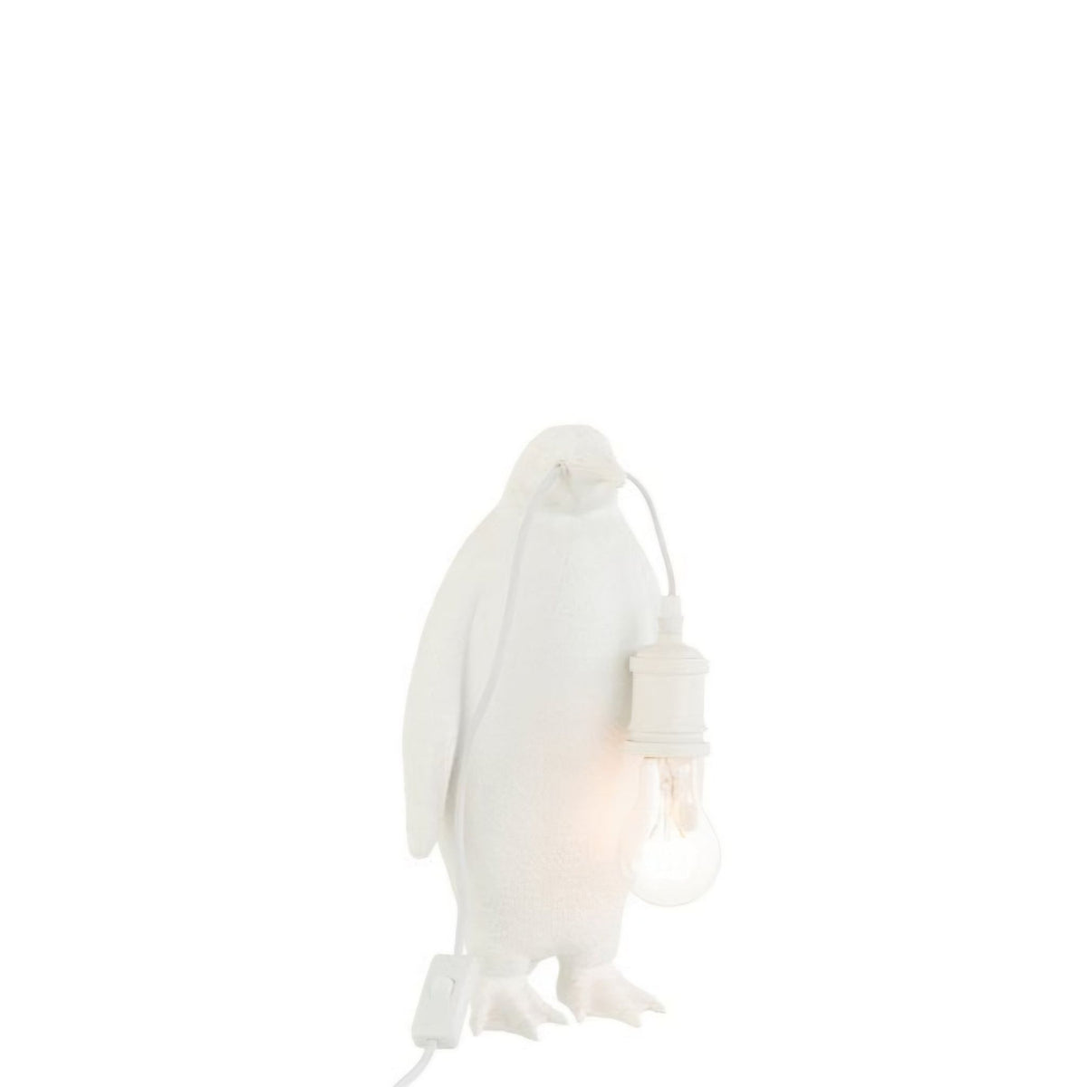 Tafellamp Pinguïn Resine Wit Small J-Line
