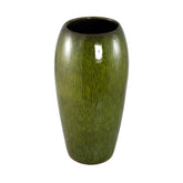 Tamica Dark Green Ceramic Pot S van PTMD, detail van de gladde donkergroene keramiekafwerking