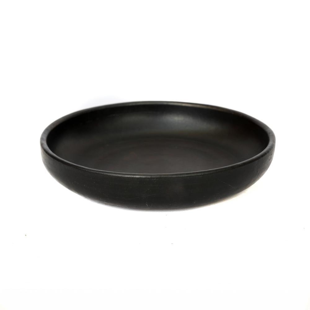 The Burned Diep Bord Zwart - Diep bord - Bazar Bizar - livinglovely.nl