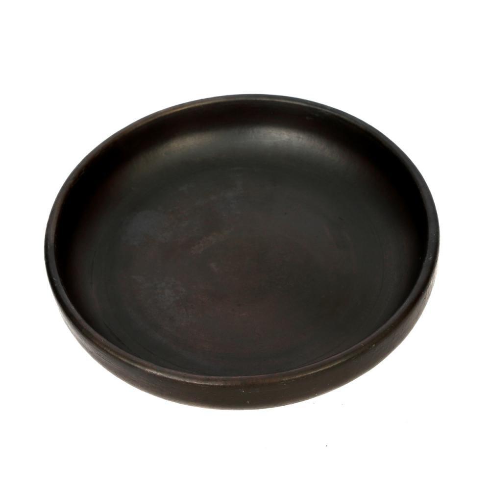 The Burned Diep Bord Zwart - Diep bord - Bazar Bizar - livinglovely.nl