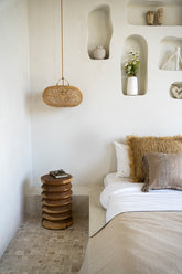 The Wholly Hanglamp - Naturel - Small - Hanglamp - Bazar Bizar - livinglovely.nl