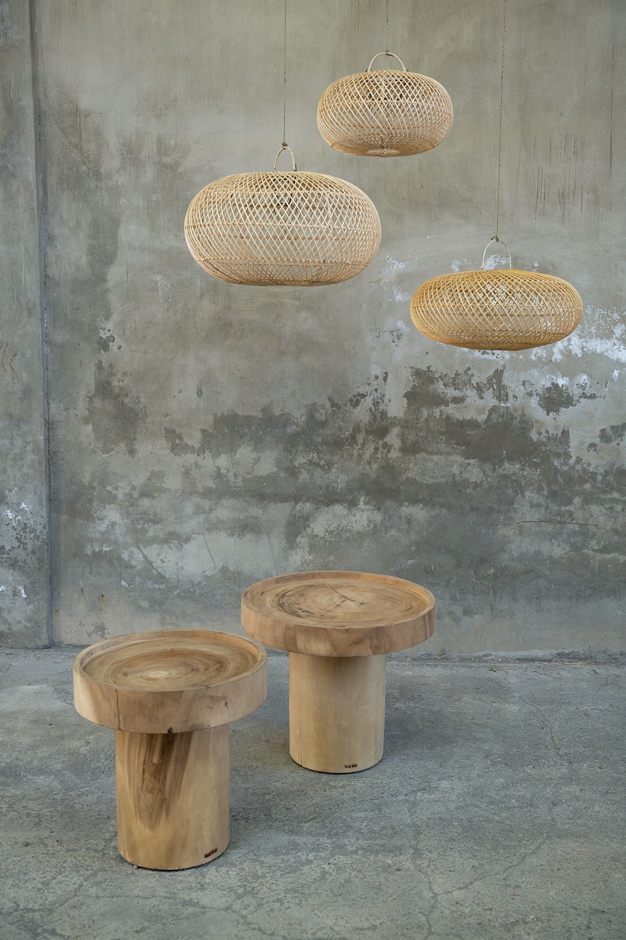 The Wholly Hanglamp - Naturel - Small - Hanglamp - Bazar Bizar - livinglovely.nl
