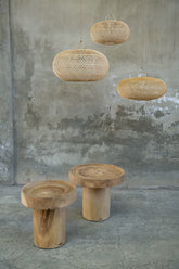 The Wholly Hanglamp - Naturel - Small - Hanglamp - Bazar Bizar - livinglovely.nl