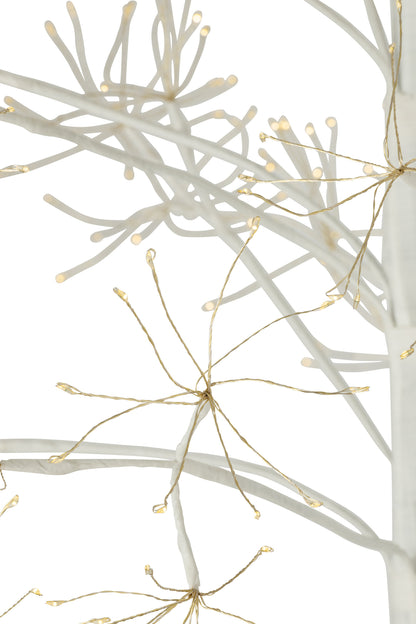 Tree 2700 Led Metal White Medium - - J-Line - livinglovely.nl