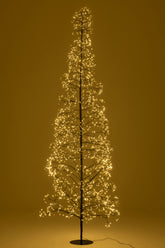 Tree 3000 Led Metal Black Large - - J-Line - livinglovely.nl