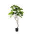 Tree Green Ficus Tree In Pot M 109x115x15,5cm PTMD - Kunstplant - PTMD - livinglovely.nl