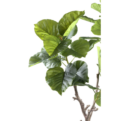 Tree Green Ficus Tree In Pot S 94x75x122cm PTMD - Kunstplant - PTMD - livinglovely.nl