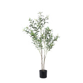 Tree Green Olive Tree In Pot S 92x65x126cm PTMD - Kunstplant - PTMD - livinglovely.nl