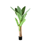 Tree Green PE Real Touch Banana Tree S 110x108x155cm PTMD - Kunstplant - PTMD - livinglovely.nl