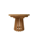 Tuintafel Cindo Ø50cm schuin vooraanzicht