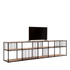 TV-meubel Barra gerecycled teakhout naturel 225cm DTP Home