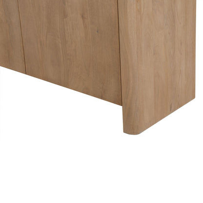 Detailweergave van het TV-meubel Dallas Mangohout Naturel van Starfurn