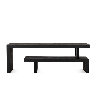 Tv-Meubel Kelly Zwart 140cm - TV meubel - Benoa - livinglovely.nl