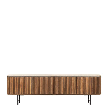 Afmetingen van het staande TV-meubel Lagoon 140 cm breed