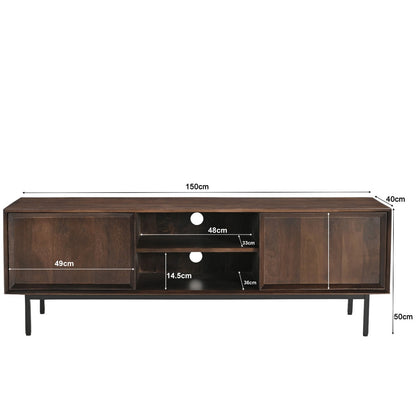 Livingfurn Ravenstein tv-meubel 150cm, afmetingen L150cm x B40cm x H50cm
