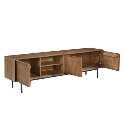 Ravenstein tv-meubel van Livingfurn in Pecan, 180cm breed