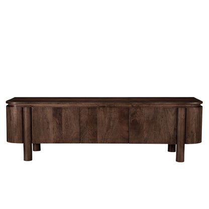 TV-meubel Salano mangohout chestnut 170cm van Livingfurn