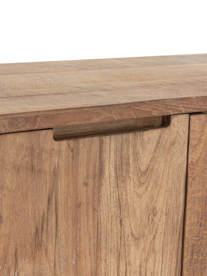 TV stand Bliss No.2 large, 4 doors, 2 open racks - - DTP Home - livinglovely.nl