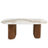 Urban Chique Eettafel Keramiek Marmer 220cm - Pole To Pole - Eetkamertafel - Pole To Pole - livinglovely.nl