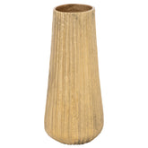 Vaas Aluminium Goud van J-Line, gouden metalen vaas van 48,5cm hoog