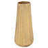 Vaas Aluminium Goud van J-Line, gouden metalen vaas van 48,5cm hoog