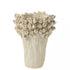 Vaas Ambrosia Keramiek Wit Large Dia35cmxH43,5cm J-Line - Vaas - J-Line - livinglovely.nl