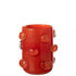 Vaas Aruna Glas Rood Small Ø19xH23cm - Vaas - J-Line - livinglovely.nl