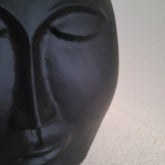 Vaas Face Mat Zwart - Vaas - Light & Living - livinglovely.nl