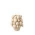 Vaas Fungi Keramiek Beige Small Dia23cmxh32cm J-Line - Vaas - J-Line - livinglovely.nl