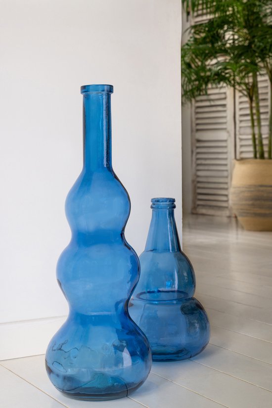 Vaas Glas Blauw J-Line