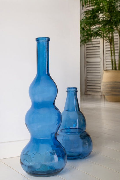 Vaas Glas Blauw J-Line