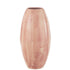 Vaas Handgeschilderd Keramiek Roze 30x30x51cm J-Line - Vaas - J-Line - livinglovely.nl