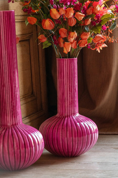 Vase Eisen Fuchsia Large J-Line