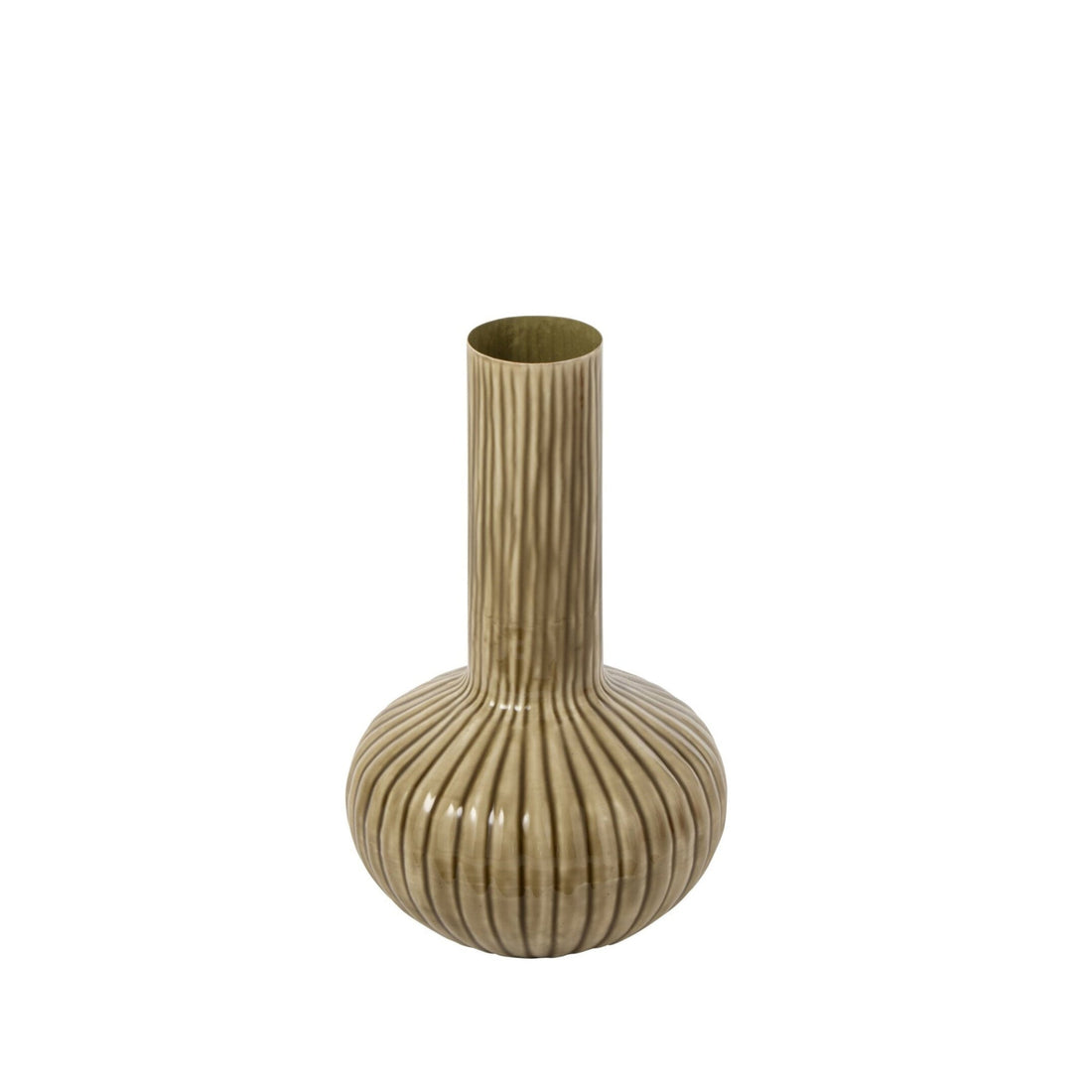 Vaas Ijzer Olijfgroen Small J-Line