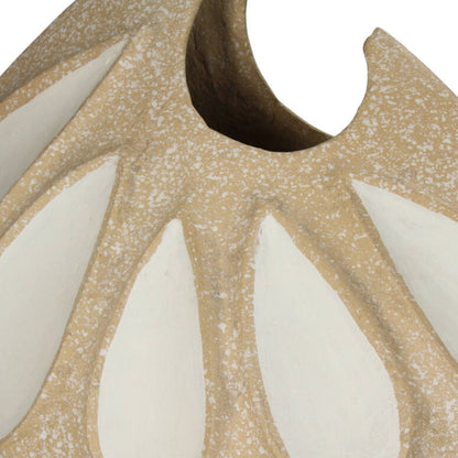 Vaas Lillian Papermache Zand 48,3x22,9x53,3cm - Vaas - Living Lovely - livinglovely.nl