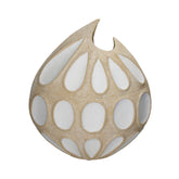 Vaas Lillian Papermache Zand 48,3x22,9x53,3cm - Vaas - Living Lovely - livinglovely.nl