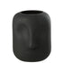 Vaas Noe Glas Zwart Small - Vaas - J-Line - livinglovely.nl