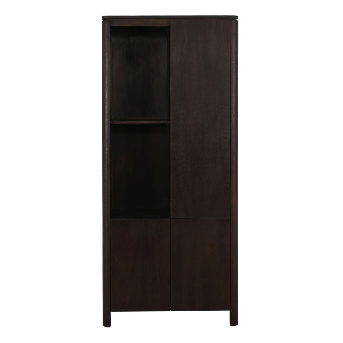 Vakkenkast Links Dallas Bruin van Starfurn, 90 cm breed en 200 cm hoog