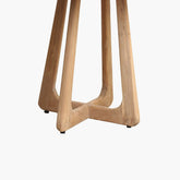 Verano Teakhouten Eettafel Outdoor Ø100cm Raw Materials - Eetkamertafel - Raw Materials - livinglovely.nl