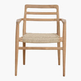 Verano Terrasstoel met Armleuning Naturel Raw Materials - Terrasstoel - Raw Materials - livinglovely.nl