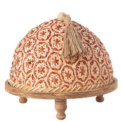 Vliegenkap Sparhout Naturel - Keukenaccessoire - J-Line - livinglovely.nl