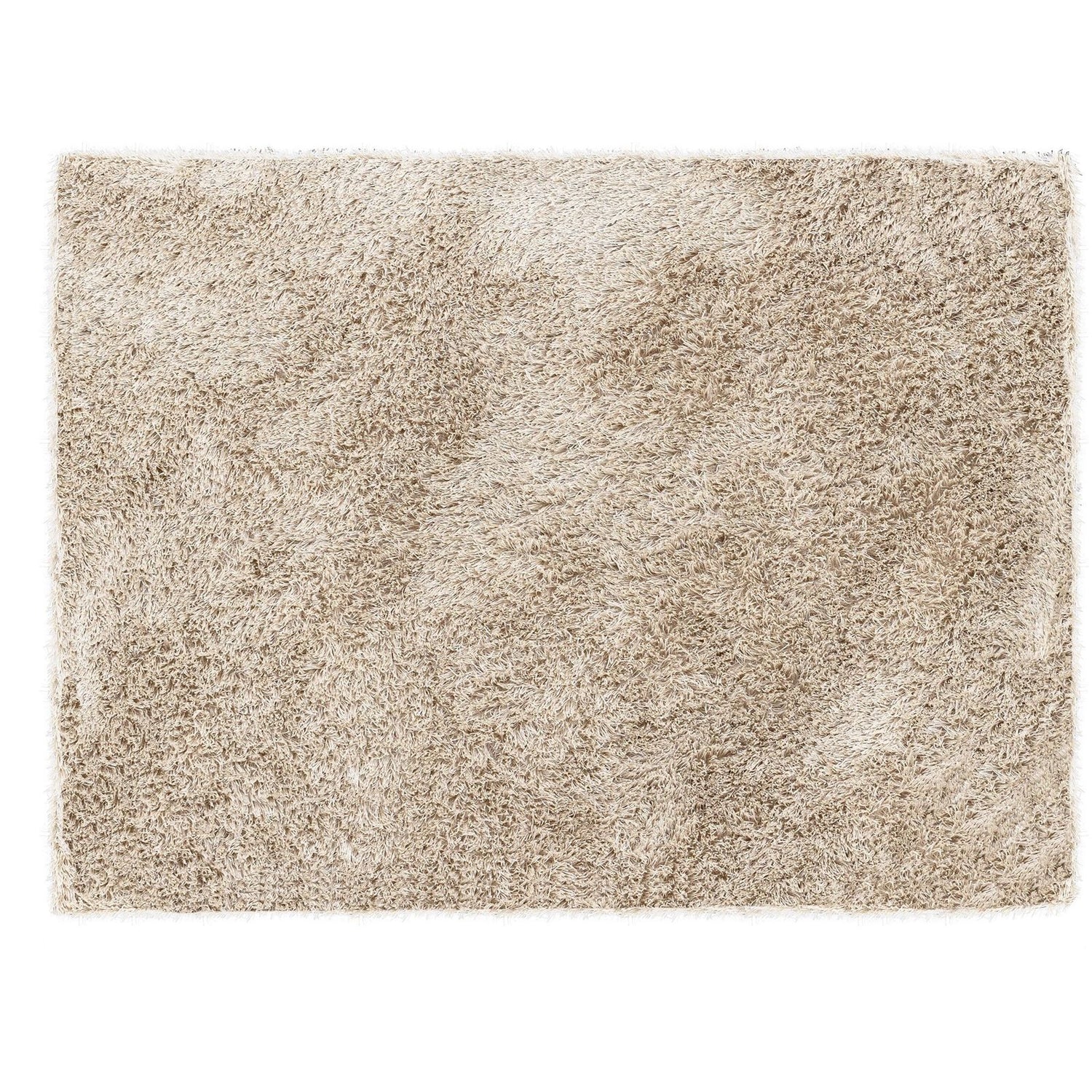Vloerkleed Crown Polyester Beige 250x350cm van MUST Living, volledig in beeld op een neutrale achtergrond