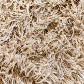 Detailfoto van Vloerkleed Crown Polyester Beige 250x350cm van MUST Living met zichtbare structuur van het weefsel