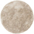 Vloerkleed Crown Polyester Beige Rond 250cm van MUST Living, volledig in beeld op een neutrale achtergrond
