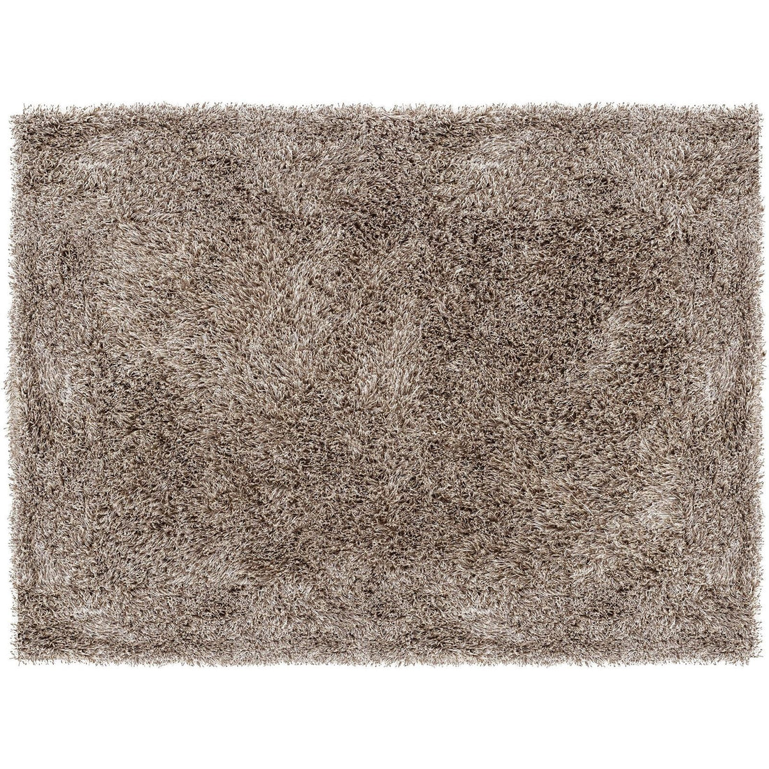 Vloerkleed Crown Bruin 170x240cm van MUST Living in bruin, 100% polyester, volledig in beeld op een neutrale achtergrond