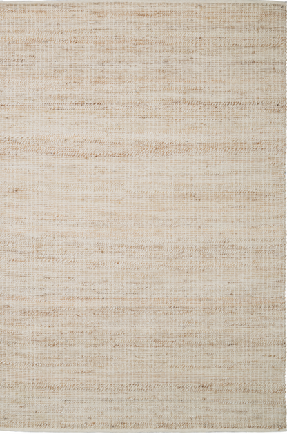 Vloerkleed Hero Ivoor Naturel 200x300cm van MUST Living, volledig in beeld op een neutrale achtergrond
